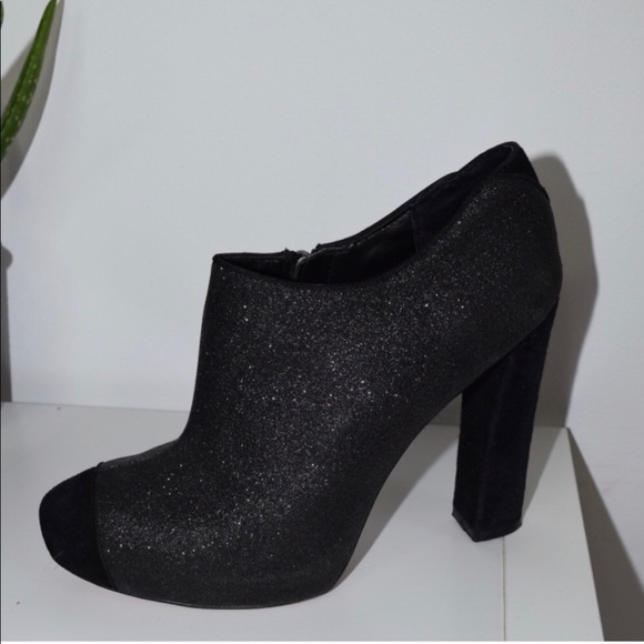 One day sale!Sam Edelman Glitter Oxford Booties - Picture 5 of 5